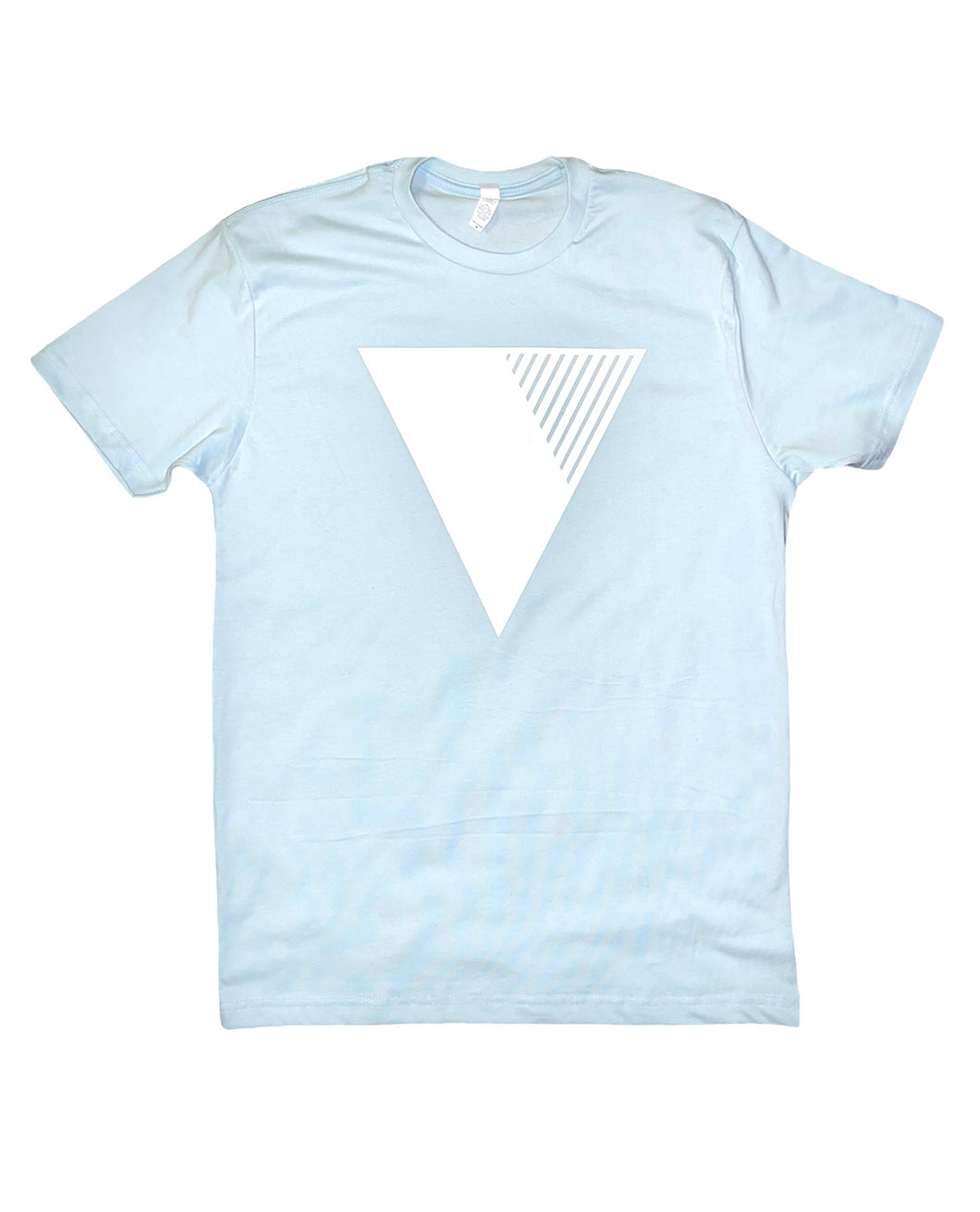 Powder Blue “V” Tee